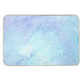 Periwinkle Modern Mosaic  Toxin-Free Bath Mat