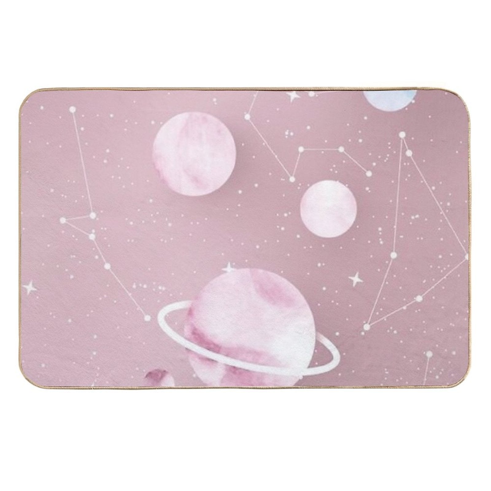 Planets Vsco  Dirt-Trapping Bath Mat