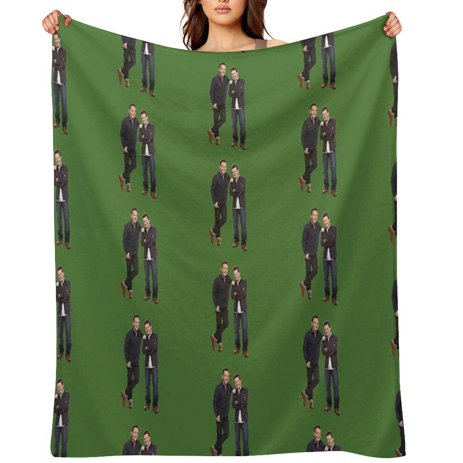 Ant And Dec [1] Durable Throw Blanket