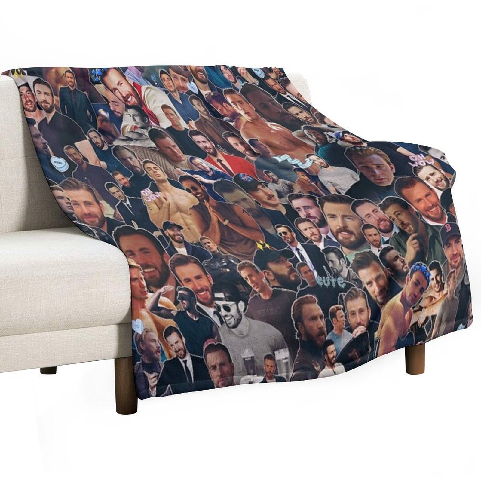 Chris Eco-conscious Throw Blanket