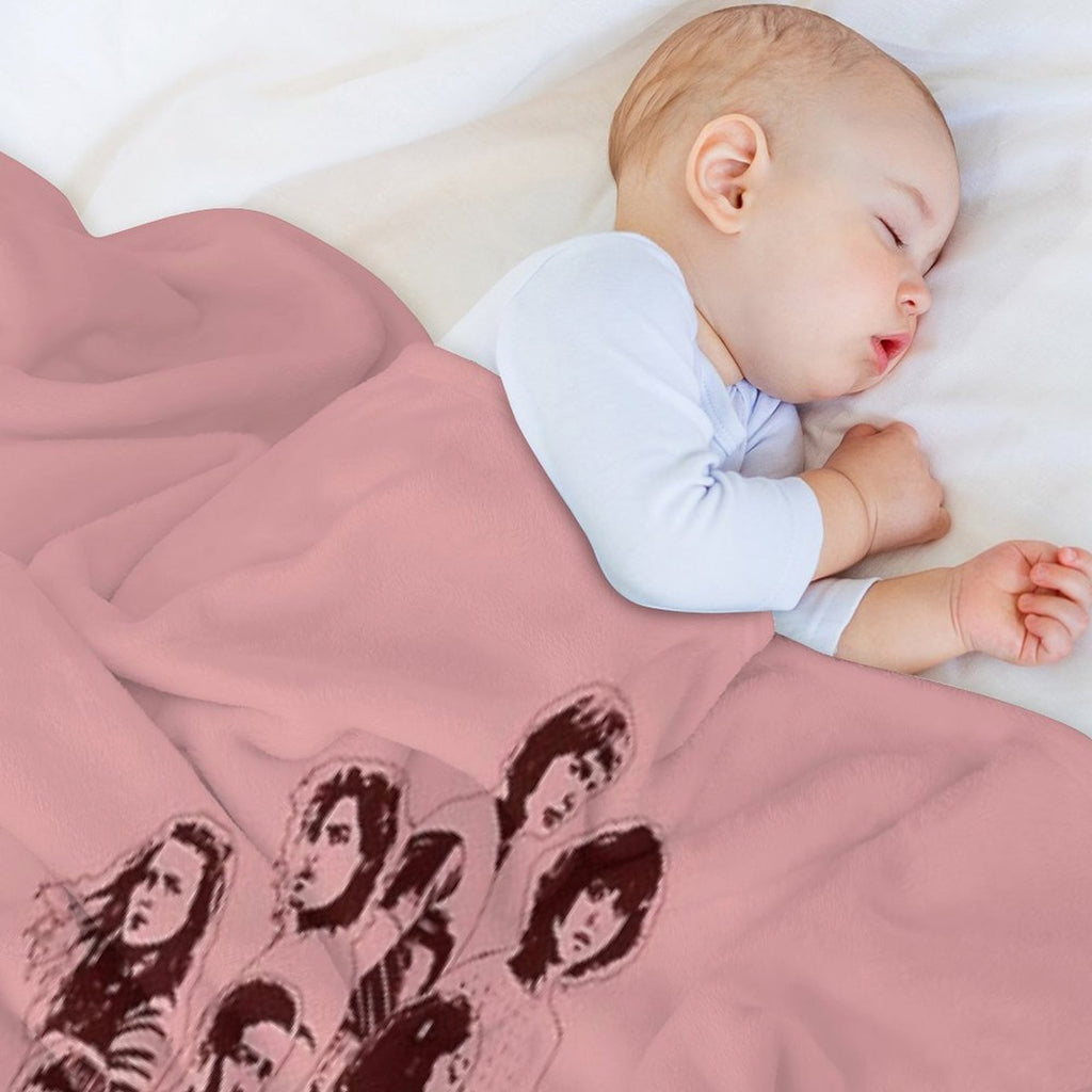 3 Times Stranger Machine-washable Throw Blanket