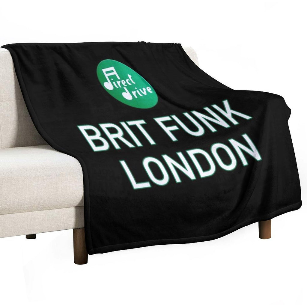 Brit Funk - London UK Anti-pilling Throw Blanket