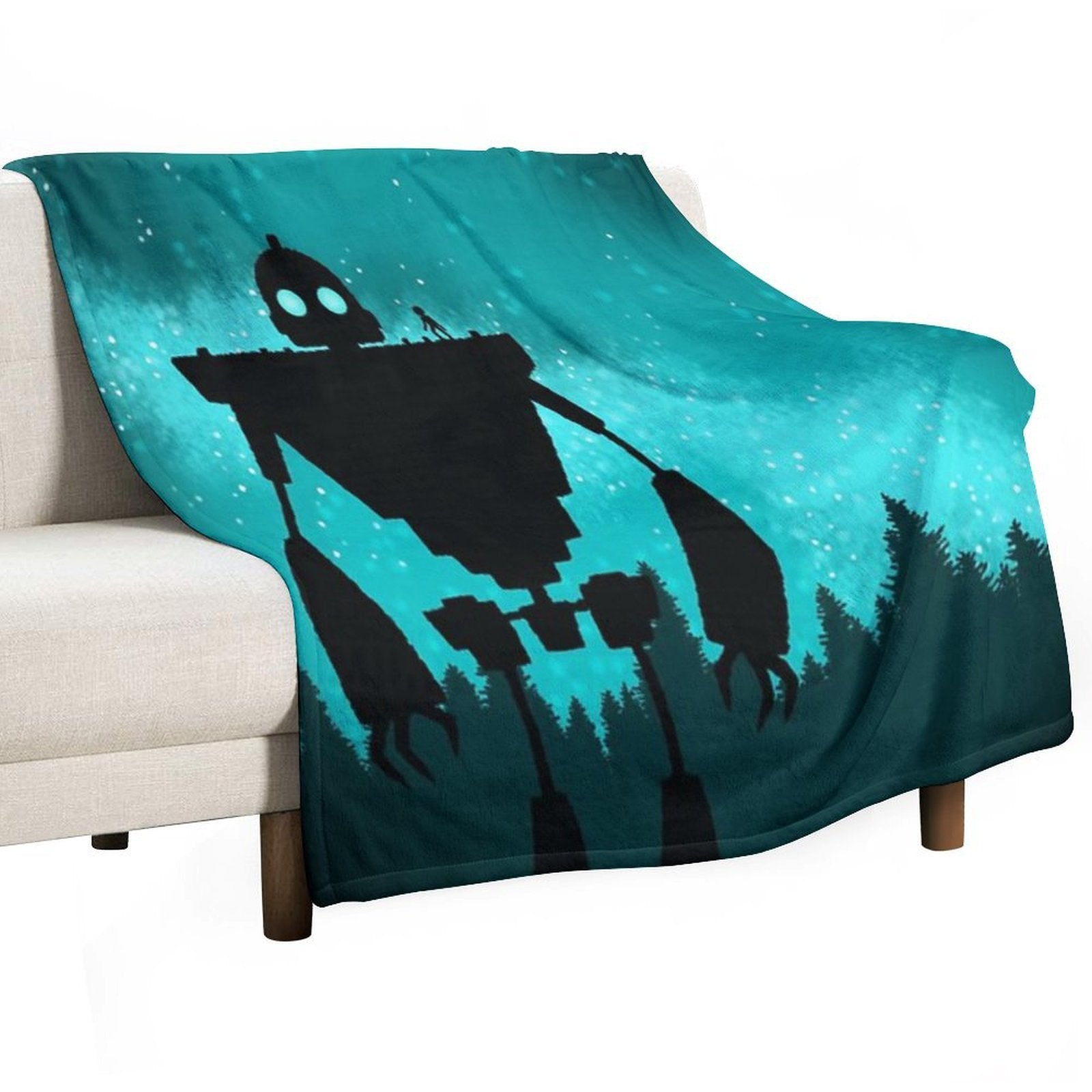 IRON GIANT All-season Throw Blanket