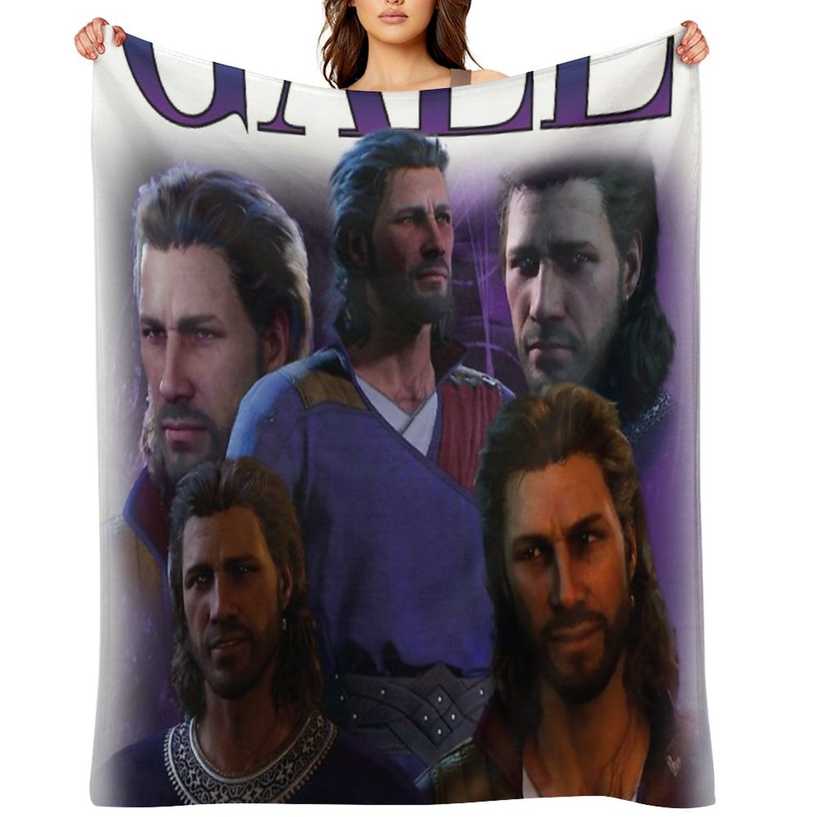 Gale of Waterdeep Eco-conscious Throw Blanket