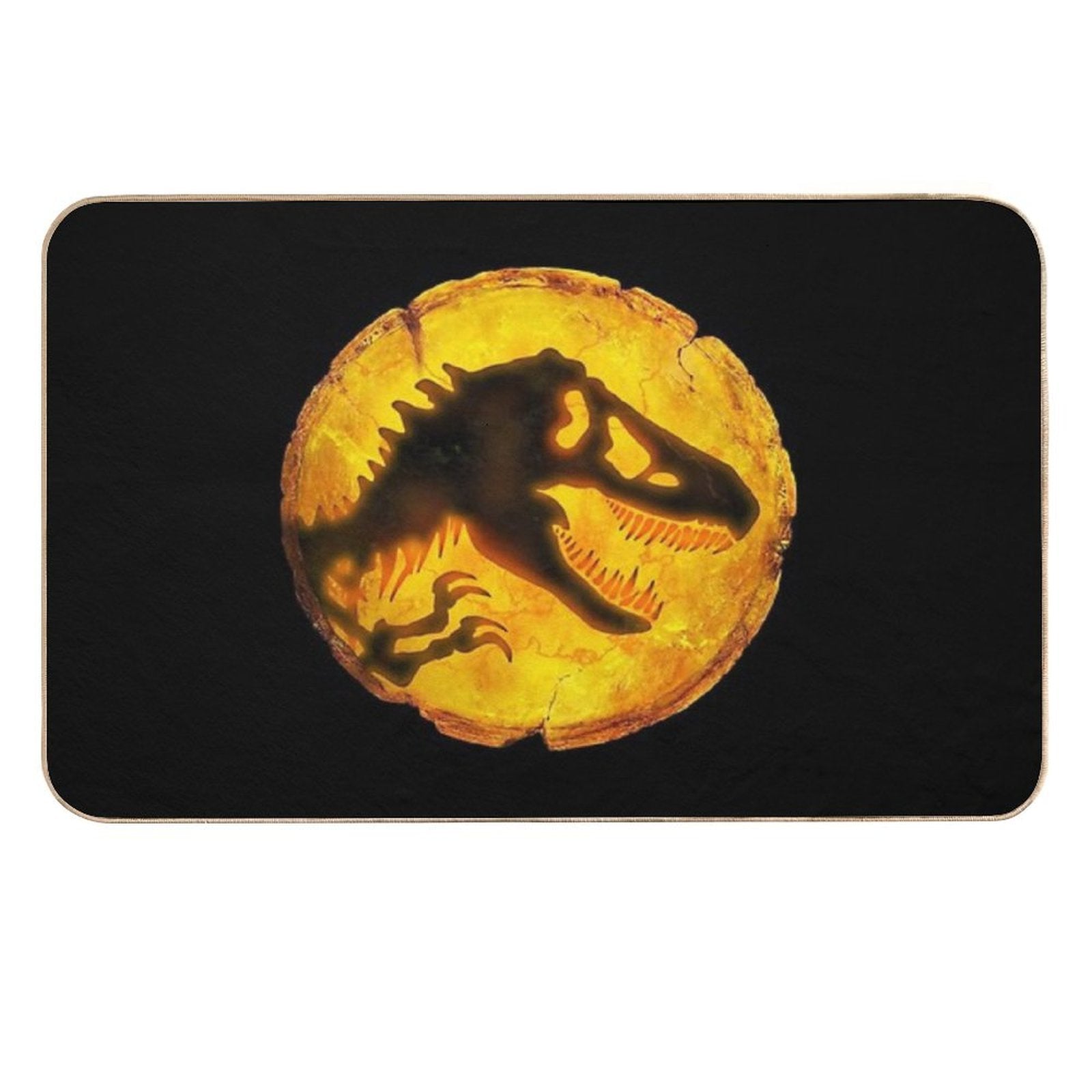 Logo Tyrannosaurus Amber  Pet-Safe Bath Mat