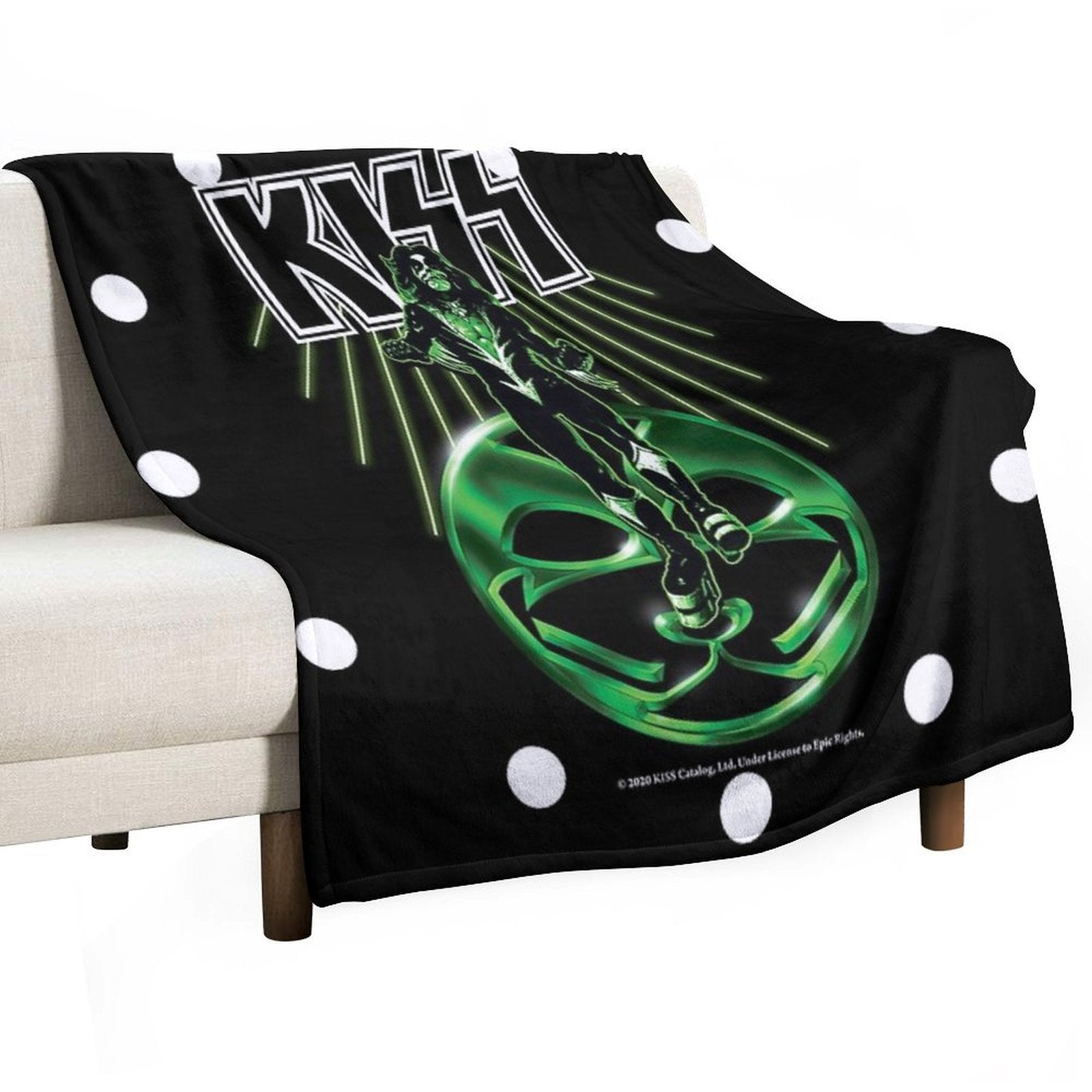 Kiss Band  - Catman Anti-pilling Throw Blanket
