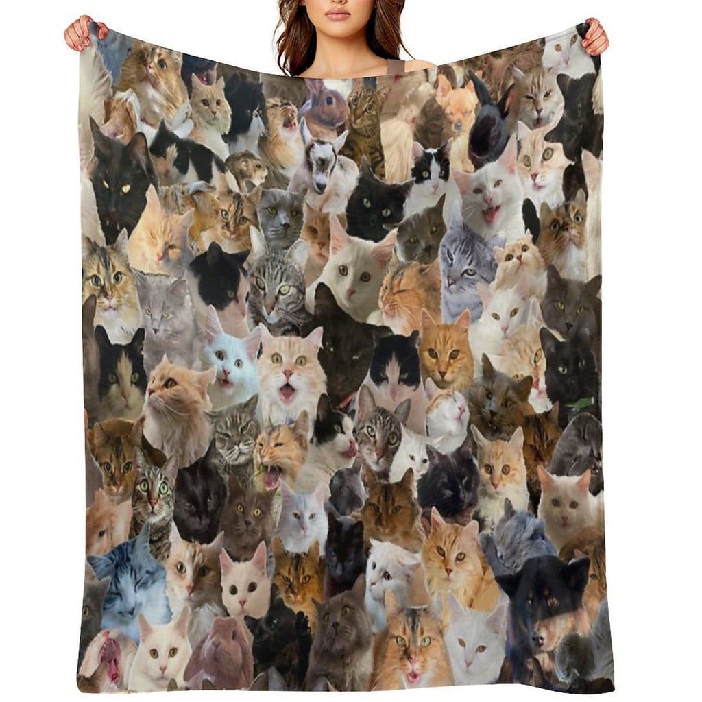 Pet Bonanza Pattern Lightweight Throw Blanket