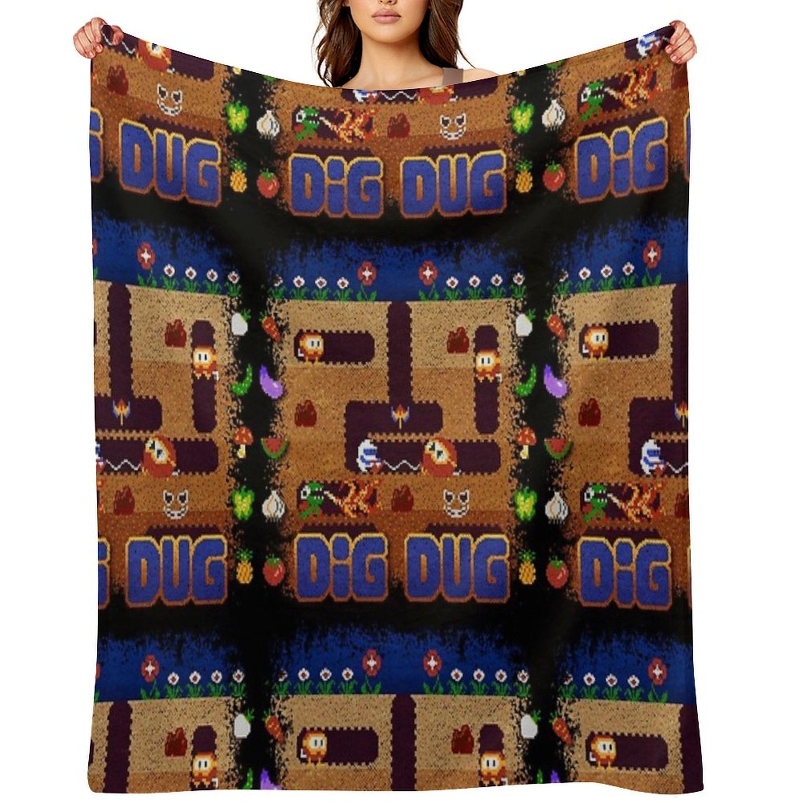 Dug Dig Comfort Throw Blanket