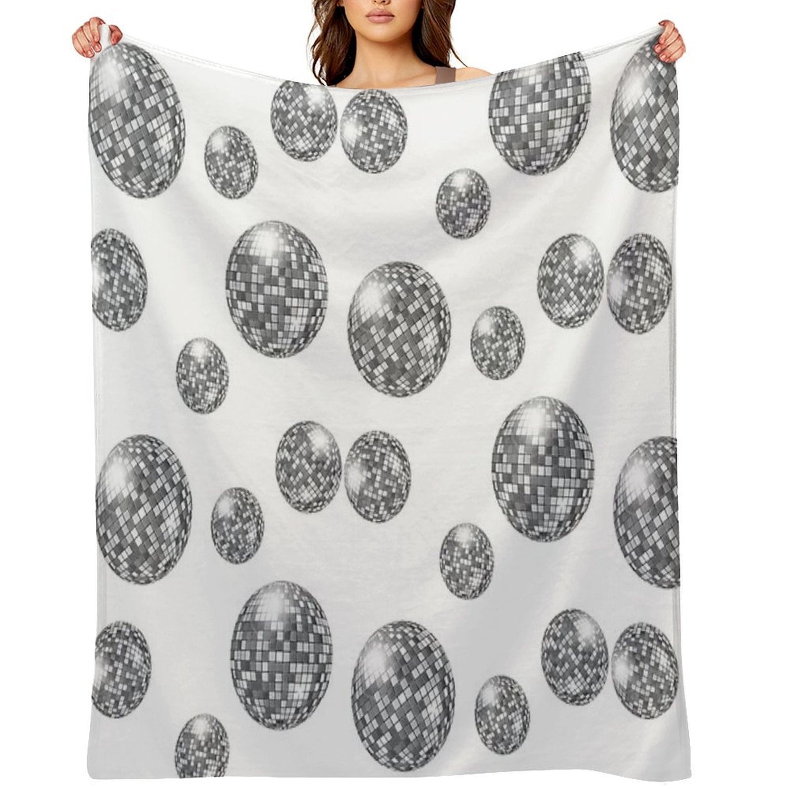 Disco Disco Party Party Disco Ball Velvety-soft Throw Blanket