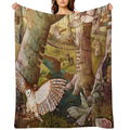 Of Mice And Owls Mouse Guard Fan Art Gift-ready Throw Blanket