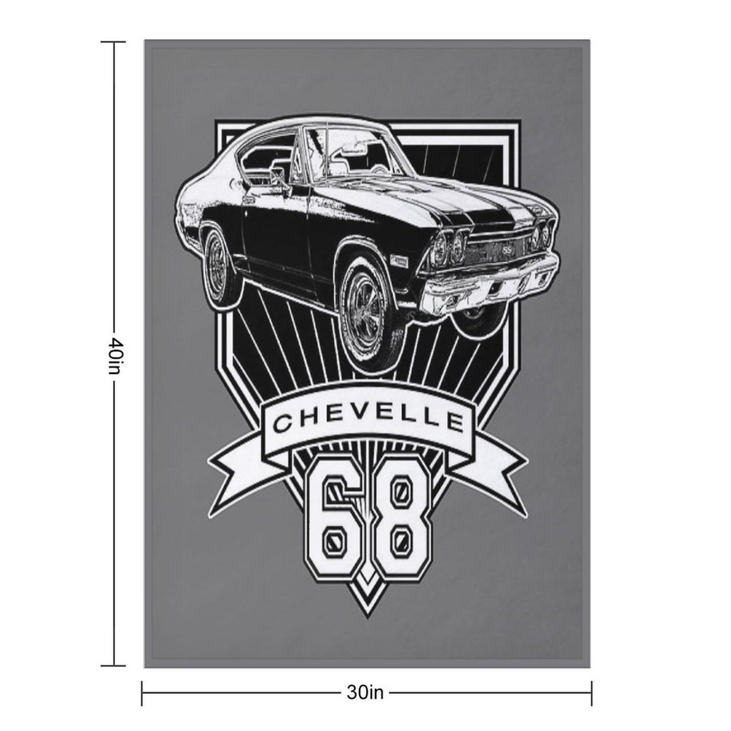 1968 Chevelle Versatility Throw Blanket