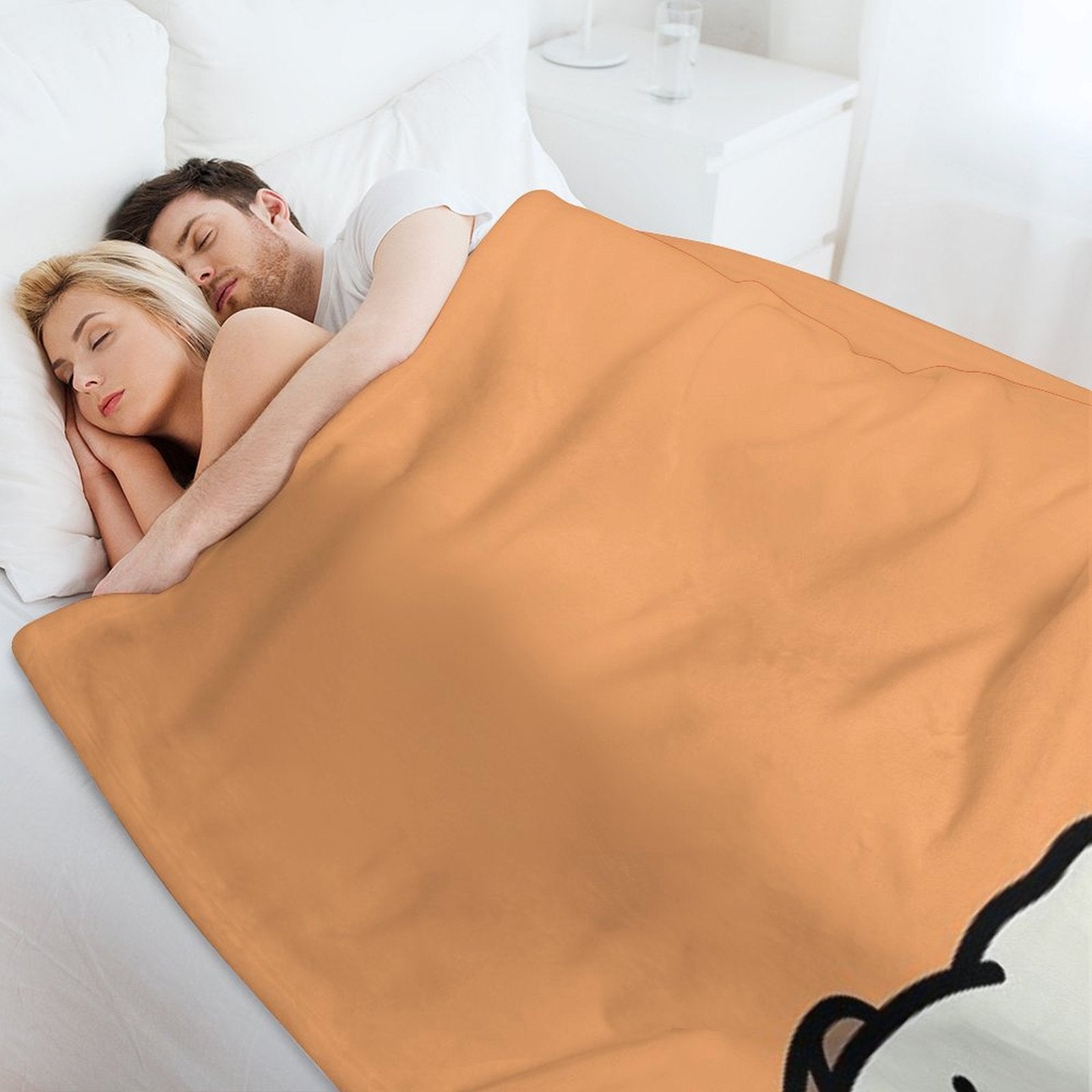 Sleeping Bunny Comfort Throw Blanket