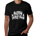 Merry Christmas. Death Metal, Black Metal, Funny Goth Xmas  Wrinkle-resistant T-Shirt