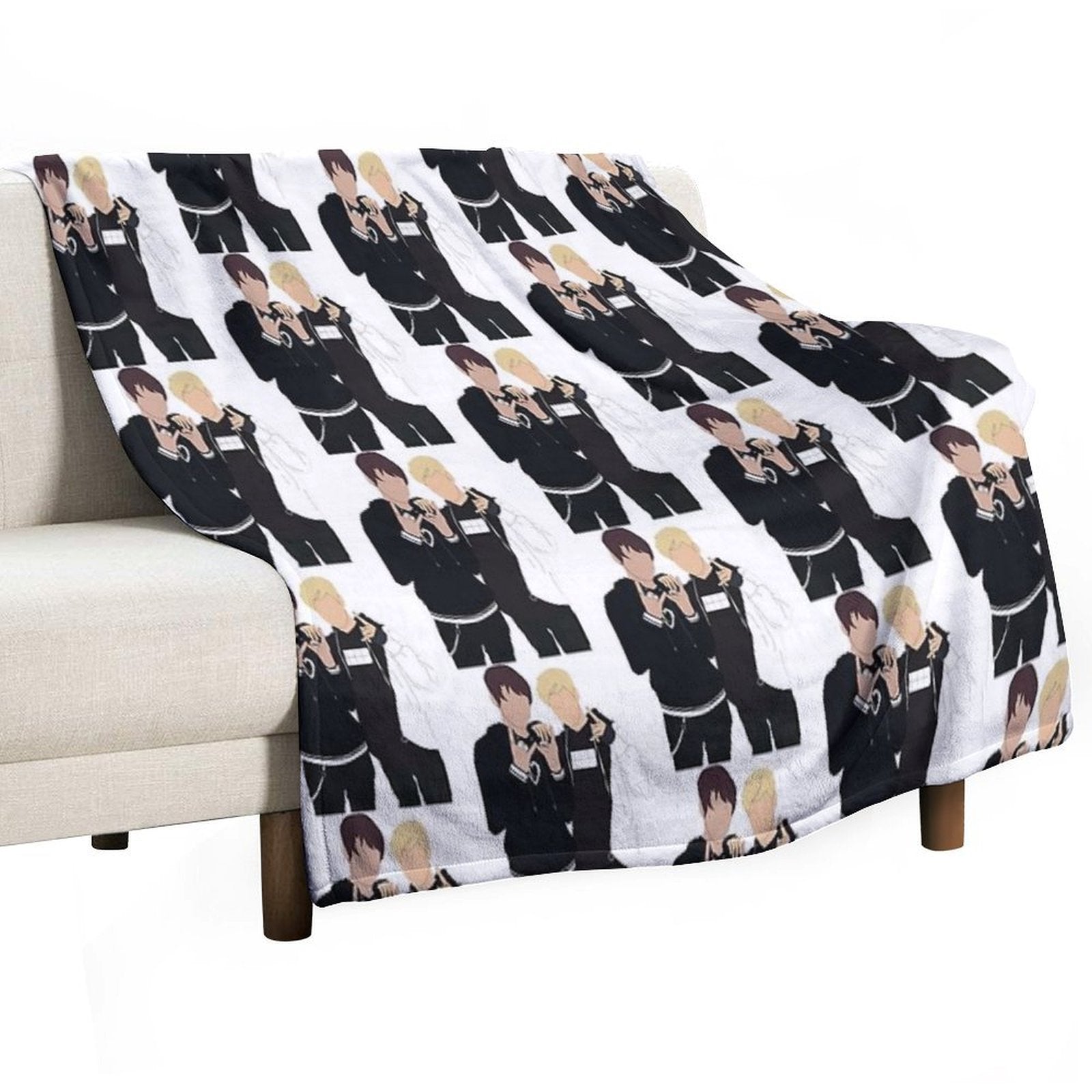 Sam _amp_ Colby Velvety-soft Throw Blanket