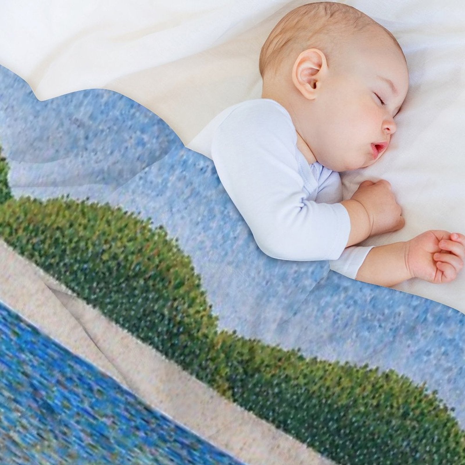 Une Oie Compact Throw Blanket