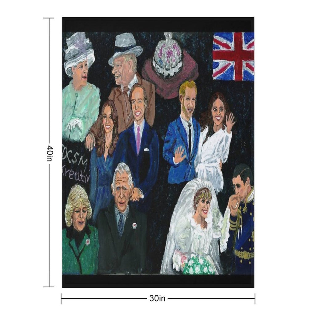 Royal Travel-friendly Throw Blanket