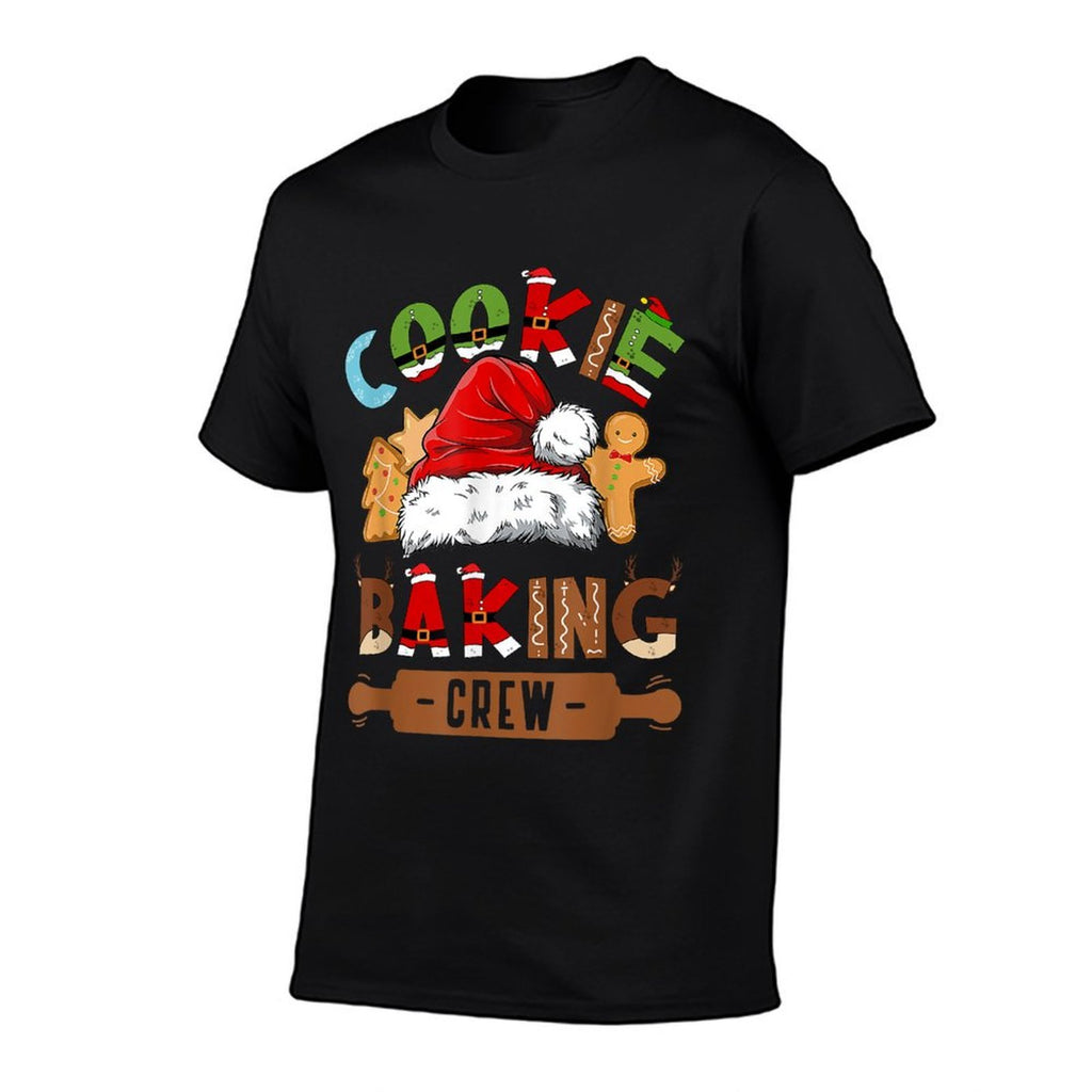 Cookie Baking Crew Pajama Family Christmas Gingerbread Team  Versatile T-Shirt
