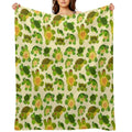 Red-eared Slider - Pastel Easy Care Throw Blanket