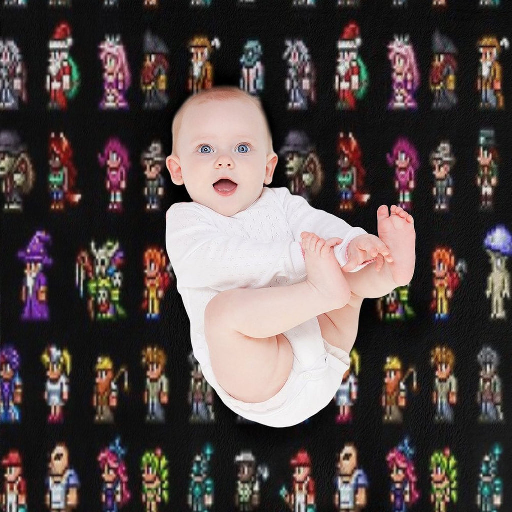 Terraria NPCs Versatility Throw Blanket