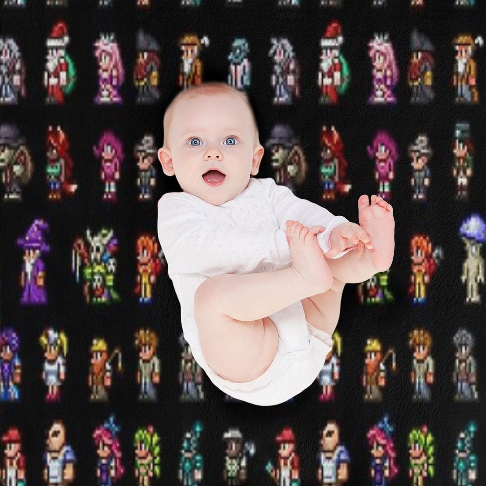 Terraria NPCs Versatility Throw Blanket