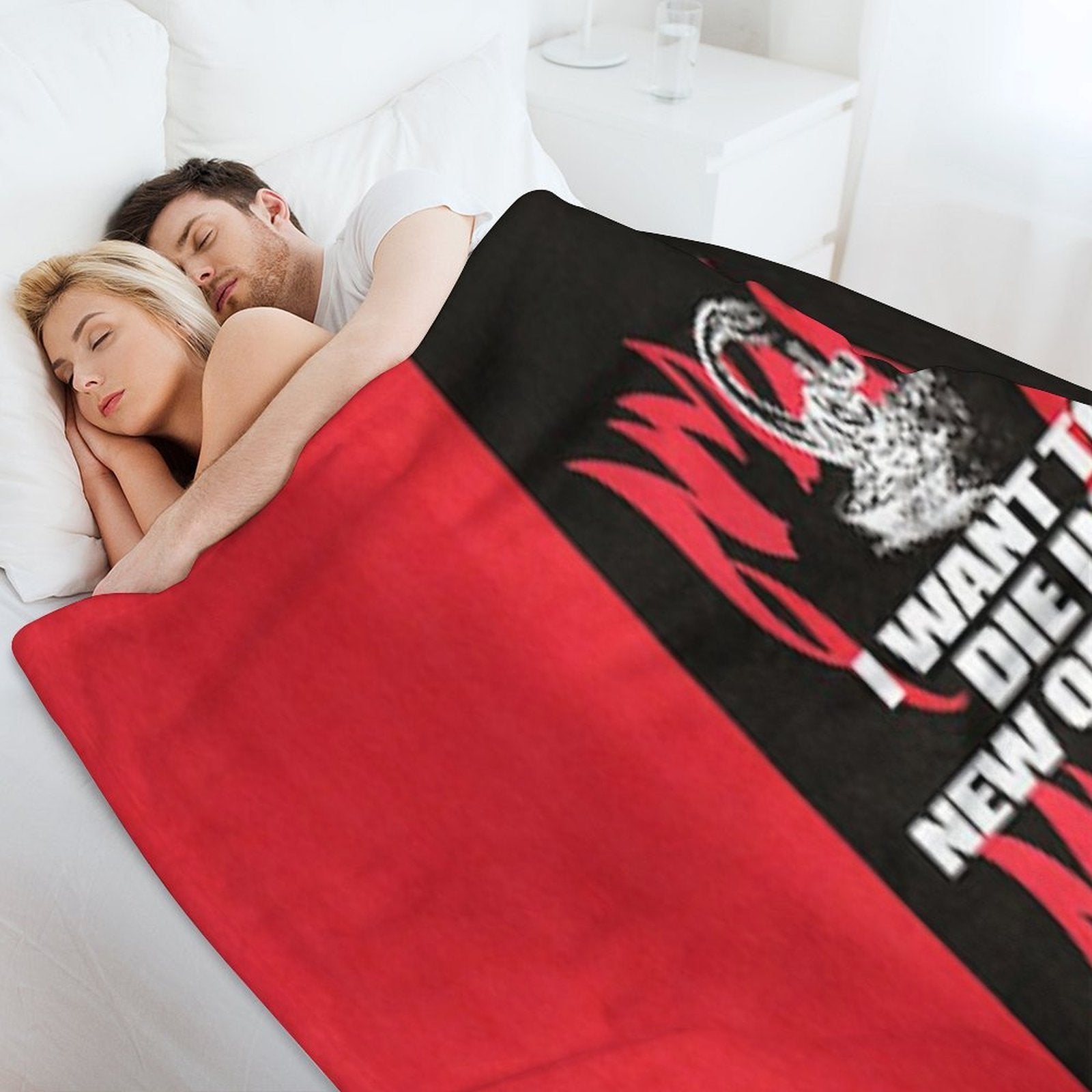 IWANTTODIEINNEWORLEANS Compact Throw Blanket