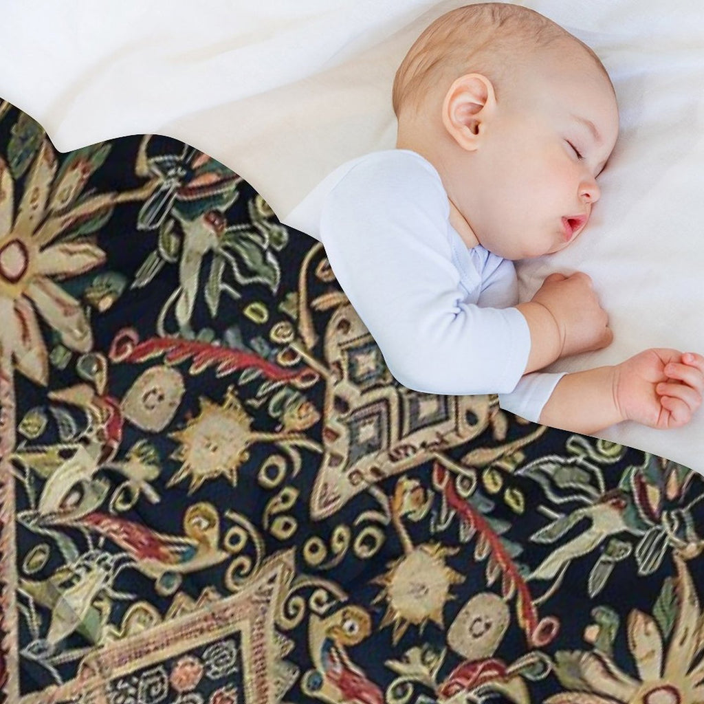 Weird Pattern Travel-friendly Throw Blanket