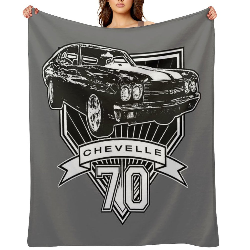 70 Chevelle Premium Throw Blanket