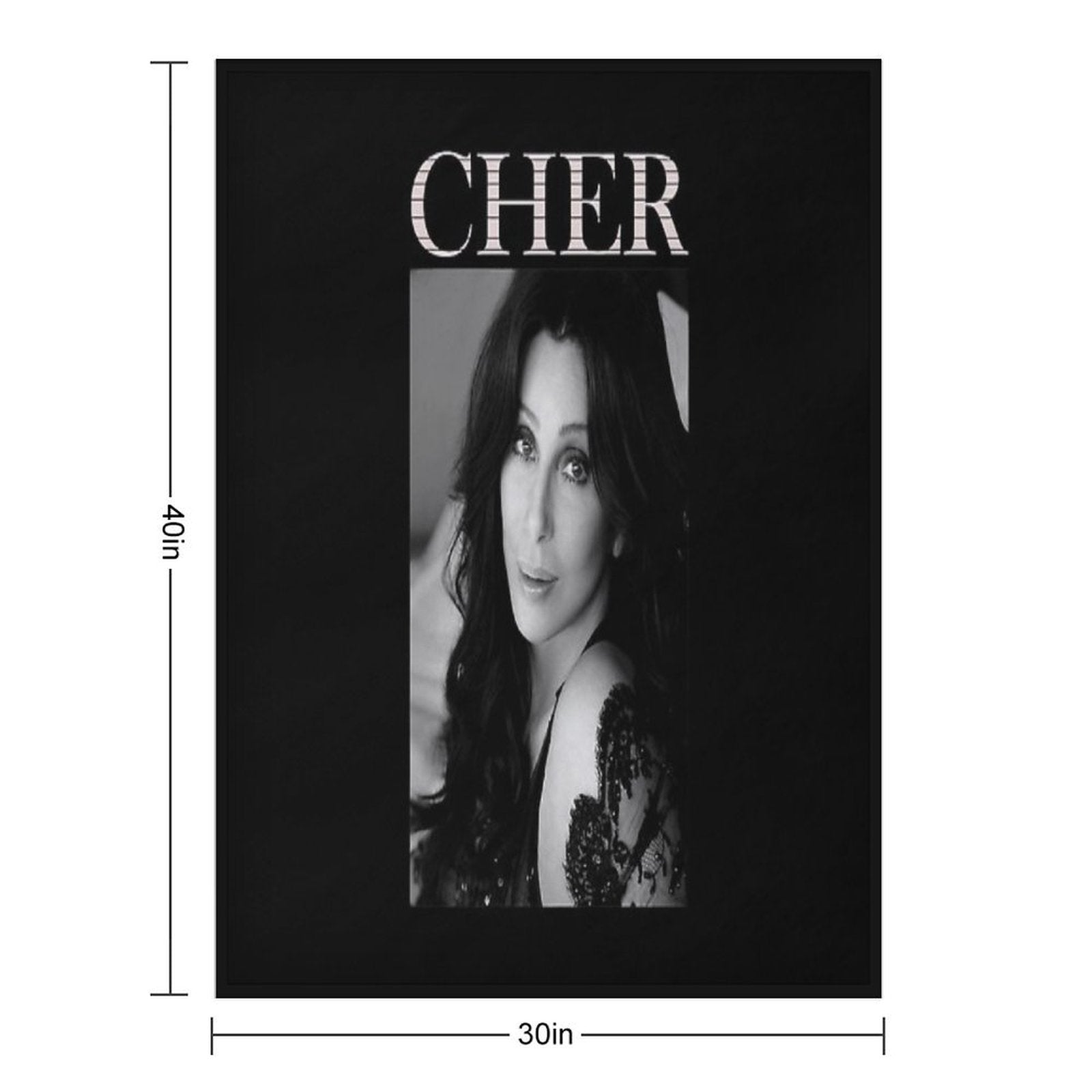 Women Cher's Gifts Music Everyone Lightweight Throw Blanket