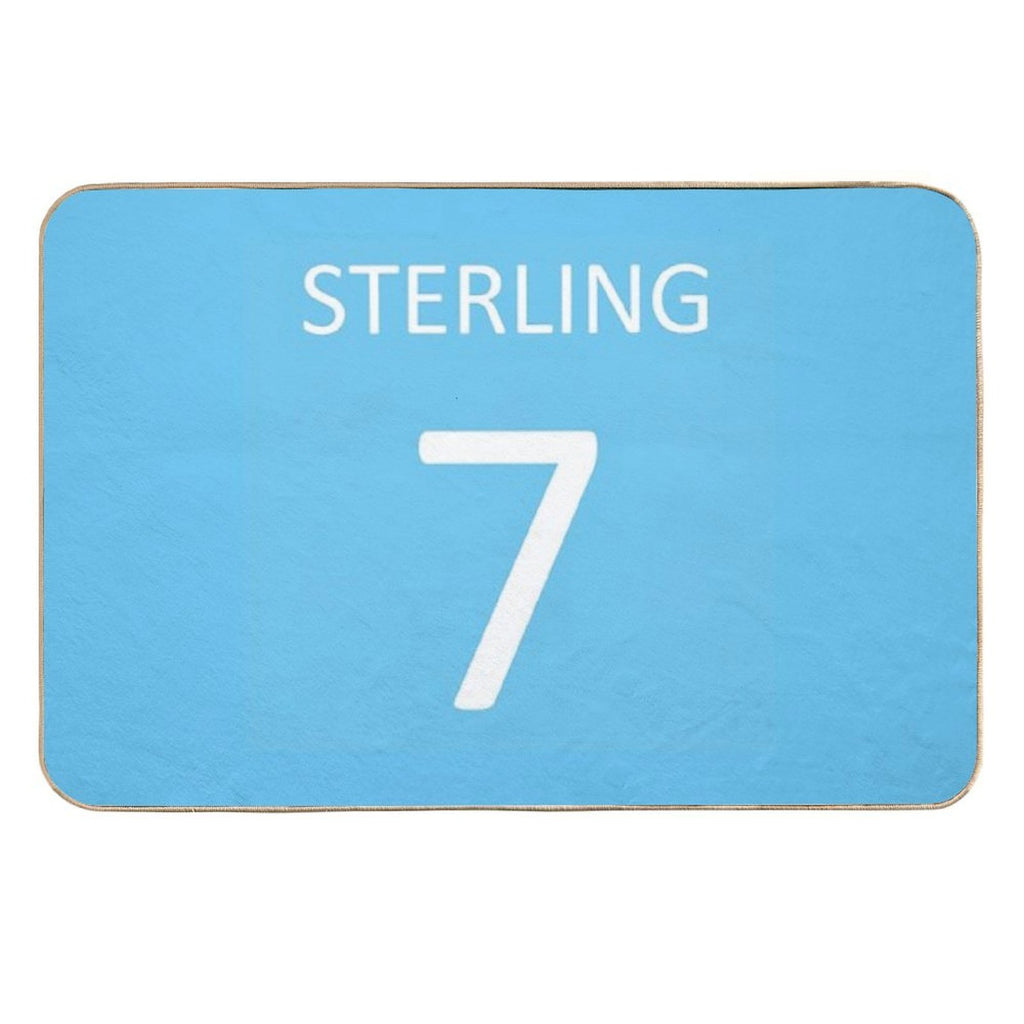 Raheem Sterling Manchester City  Easy To Clean Bath Mat