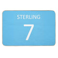 Raheem Sterling Manchester City  Easy To Clean Bath Mat