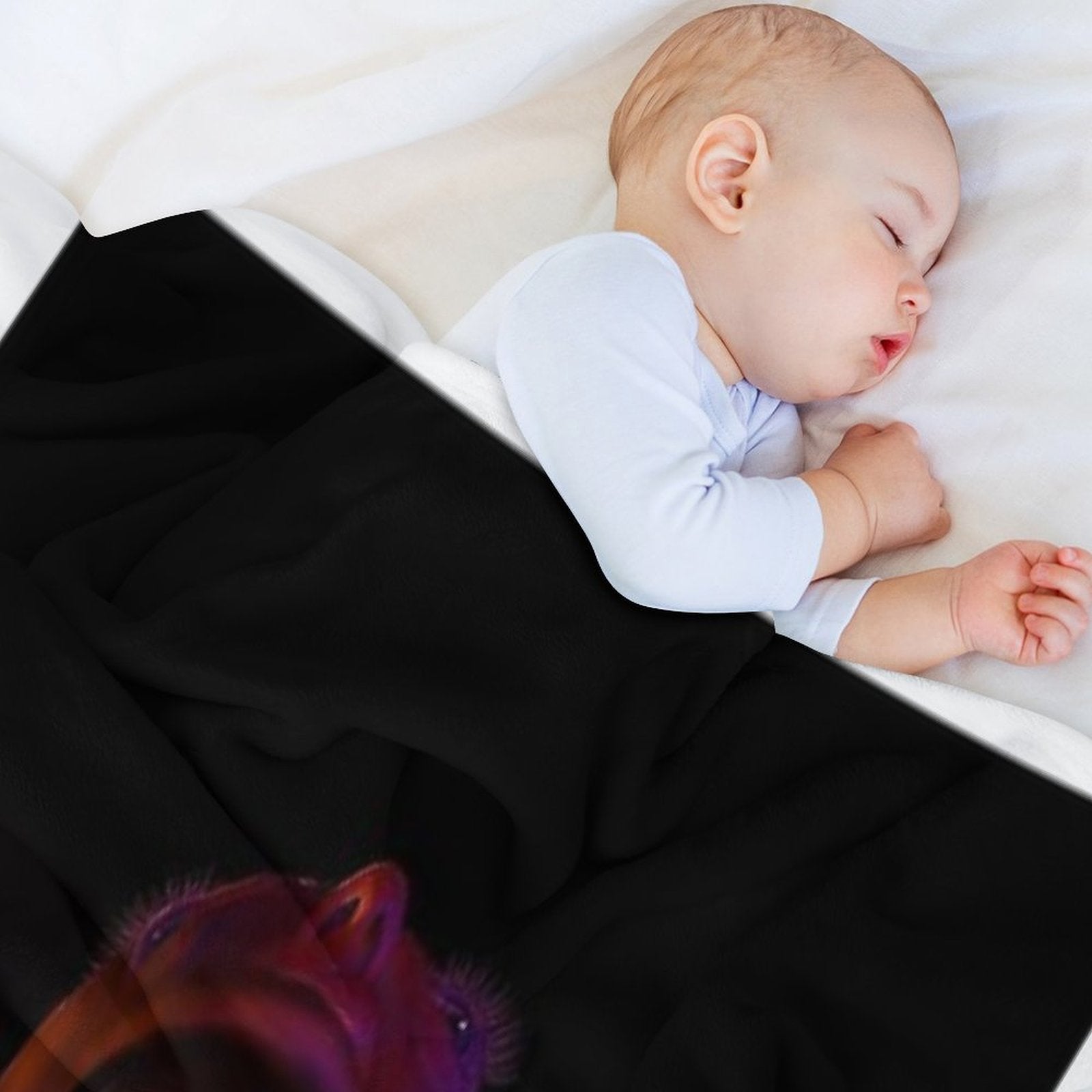 Skele-drei Wrinkle-free Throw Blanket