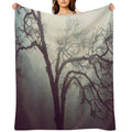 Silent Anticipation Velvety-soft Throw Blanket