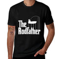Funny Fishing Meme Of The Rodfather Fishing Rod  Easy-care T-Shirt