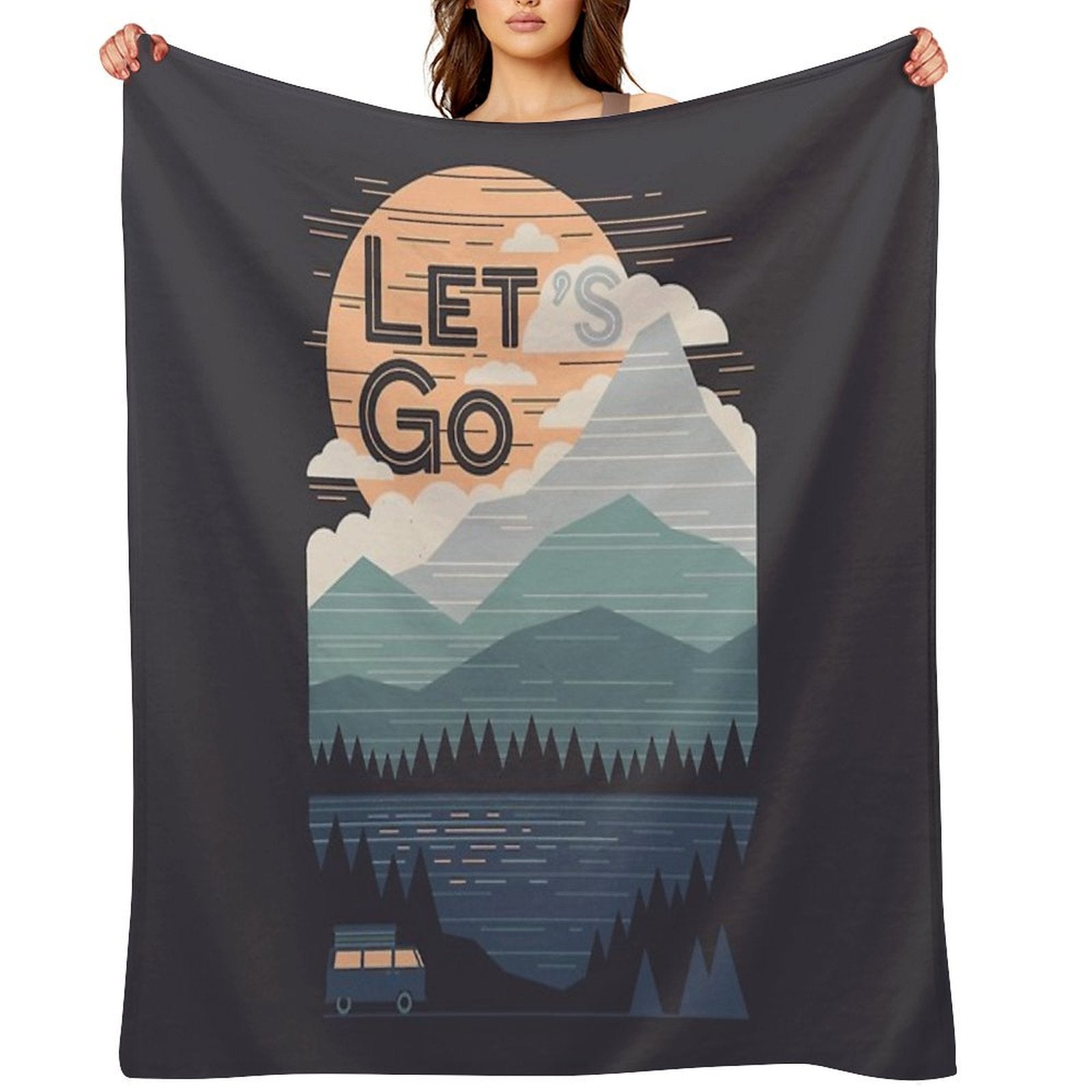 Let's Go Comfort Throw Blanket