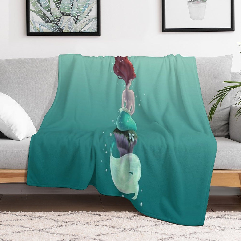 Wish I Could Be Comfort Throw Blanket