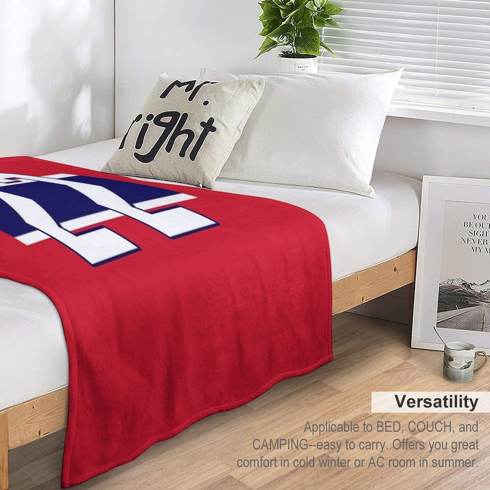 Caufield Jersey Compact Throw Blanket