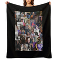 Pete Collage Travel-friendly Throw Blanket