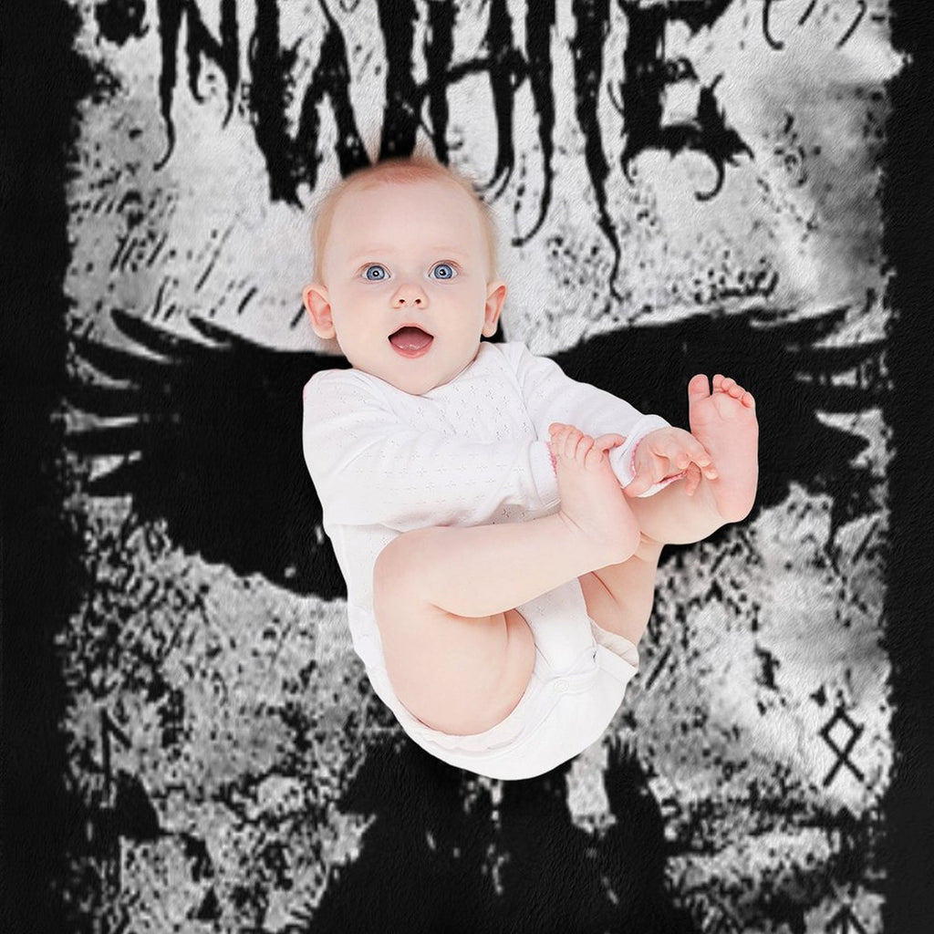 Motionless in White Vintage Travel-friendly Throw Blanket