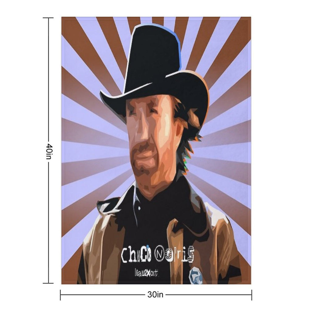 Chuck Norris Multi-functional Throw Blanket