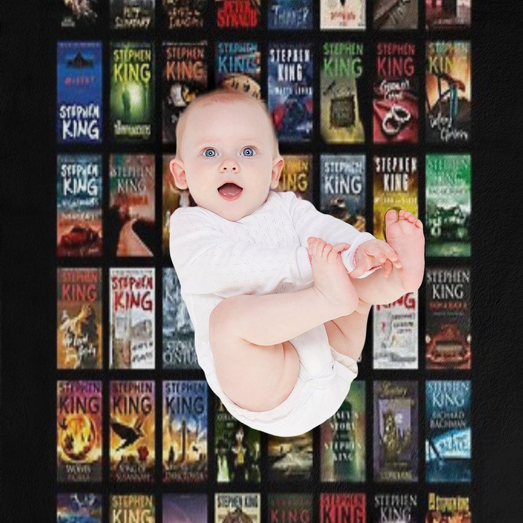 Complete Works of Stephen King Plush Throw Blanket