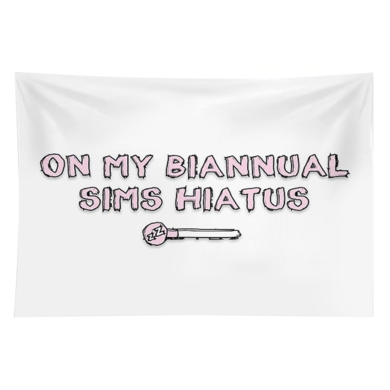 On My Biannual Sims Hiatus Tapestry