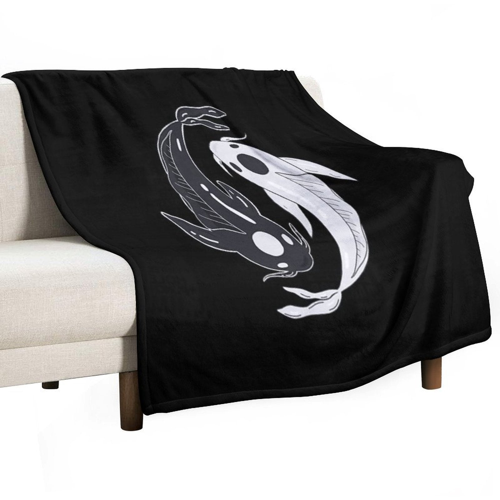 Tui And La Compact Throw Blanket