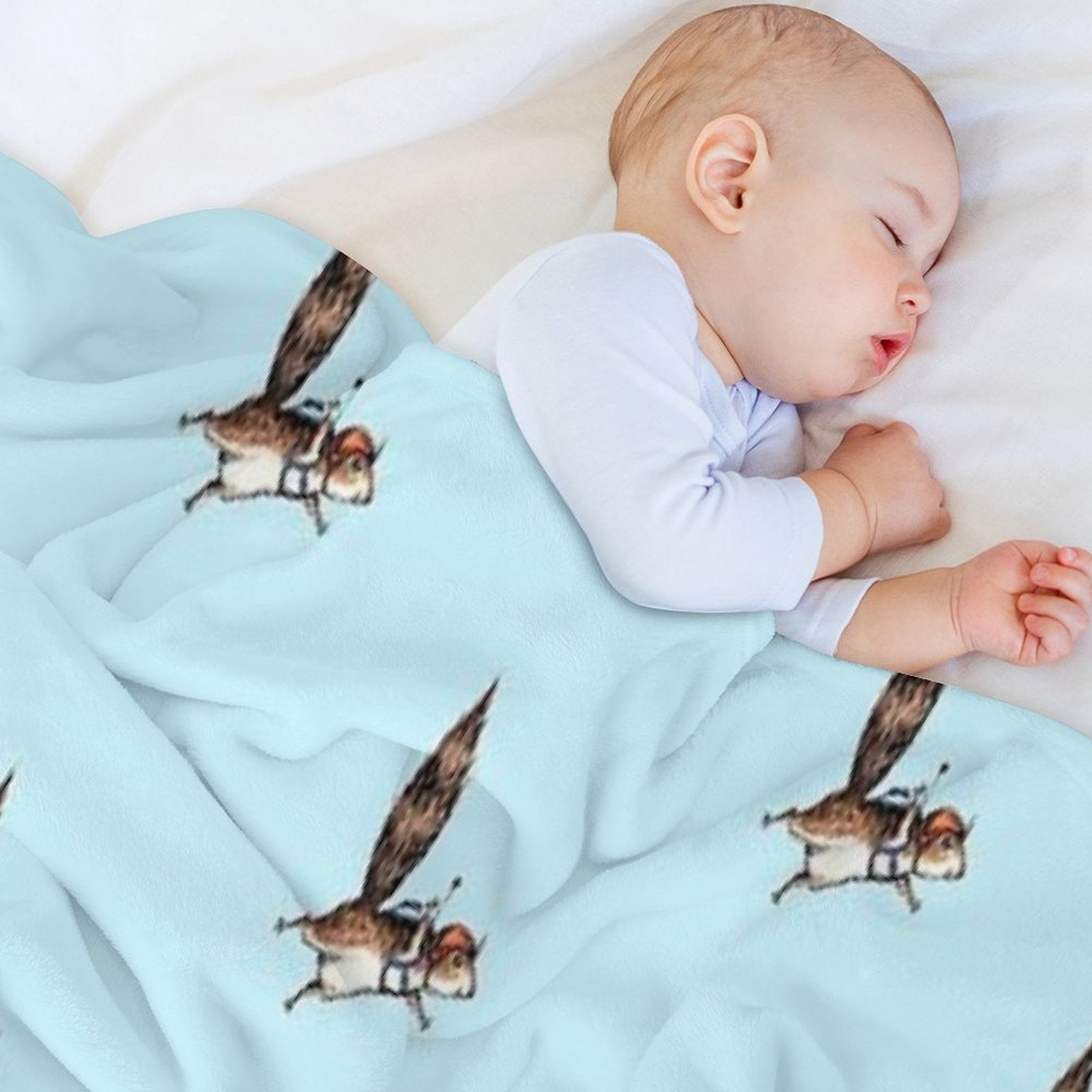 Skydiver Squirrel, Skydiving Adventure Design Anti-pilling Throw Blanket