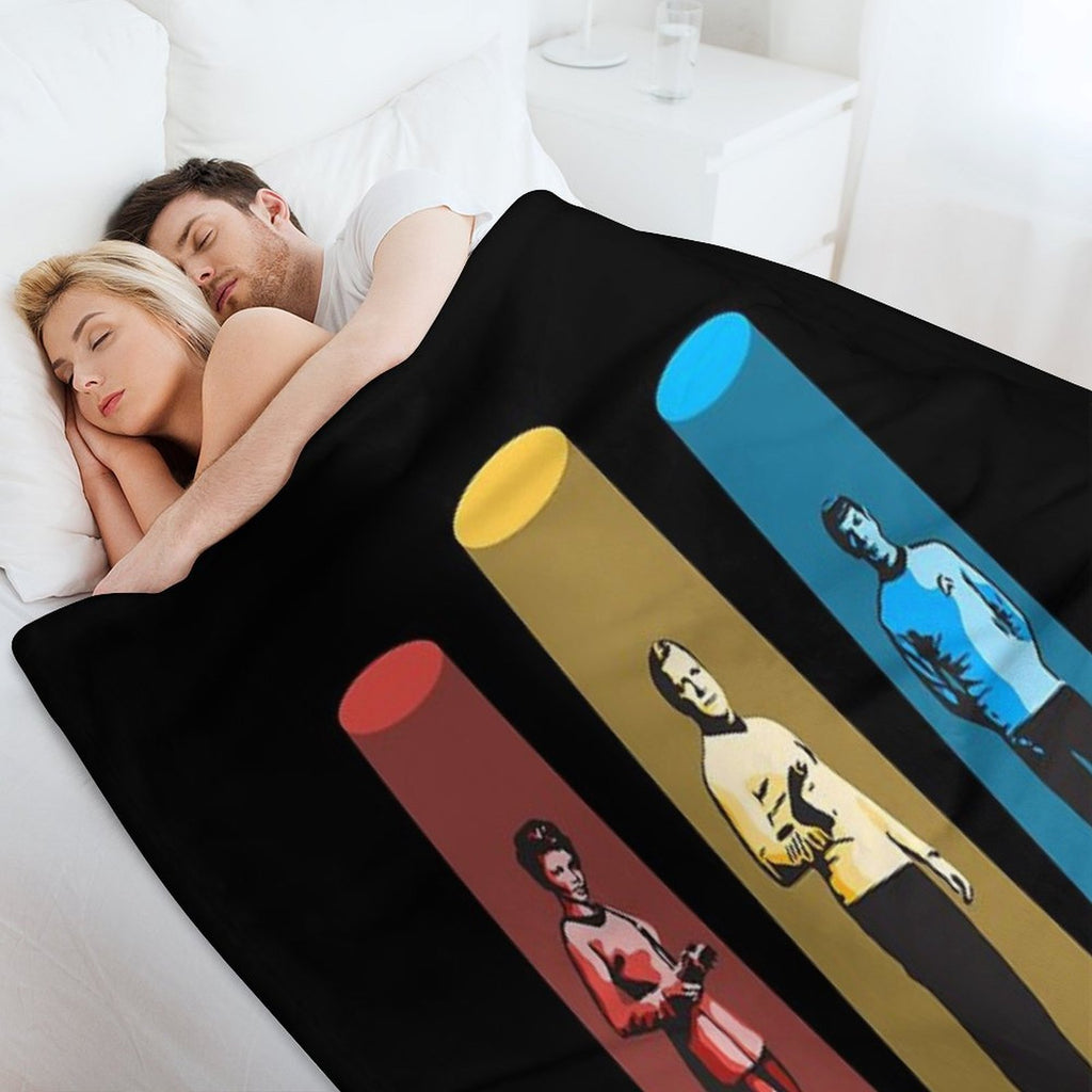 Beam Me Up, Scotty Wrinkle-free Throw Blanket