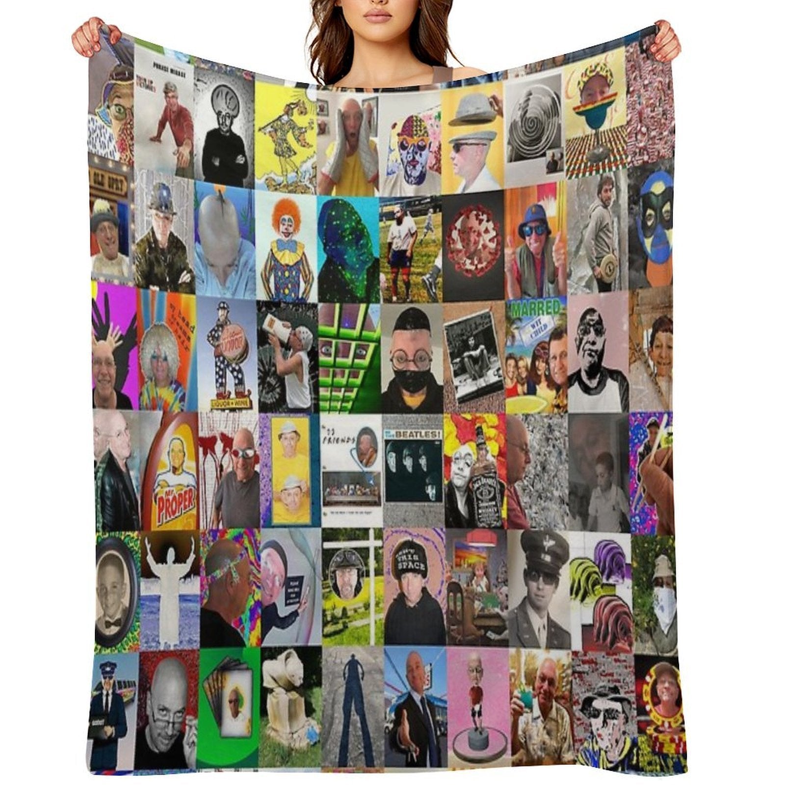 The Hundred Head Project Quick-dry Throw Blanket