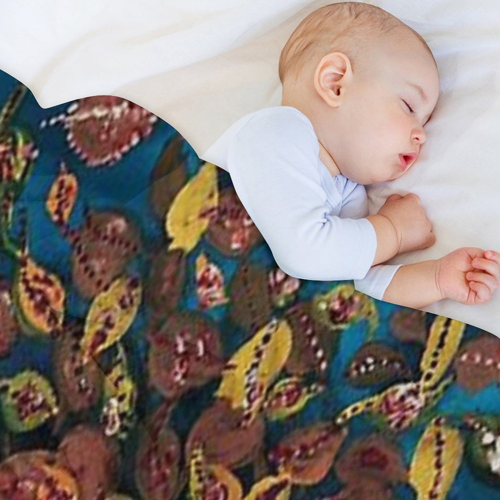 Le Bouquet De Feuilles - Seraphine Louis - Favourite Artists Collection Quick-dry Throw Blanket