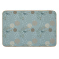 Japanese Bird Pattern  Non-Slip Bath Mat