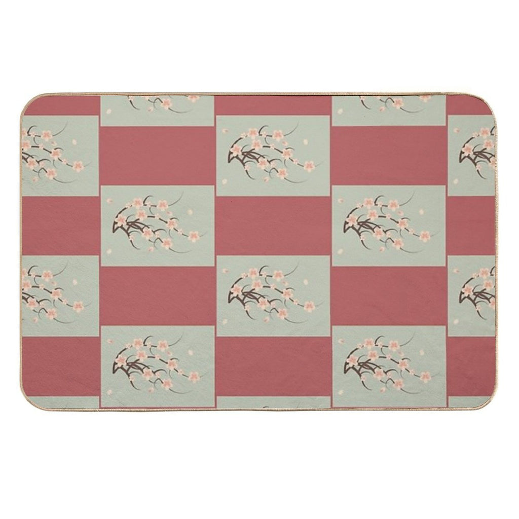 Background  Absorbent Bath Mat