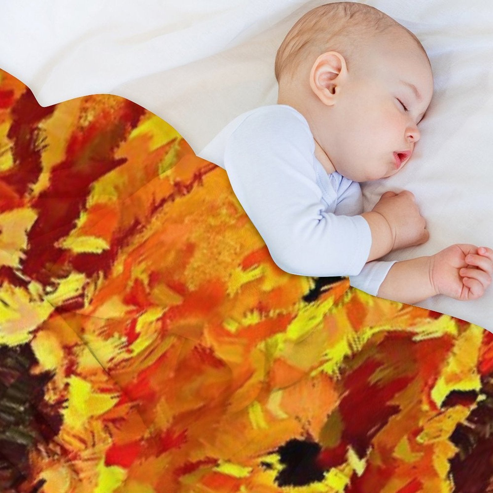 Sunflowers Abstracted Gift-ready Throw Blanket