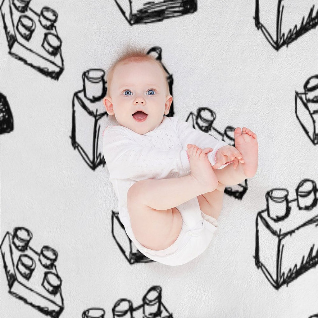 Building Blocks Sustainable Throw Blanket